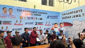 Aliansi Mahasiswa Jatim Titipkan Aspirasi untuk Prabowo-Gibran ke TKD