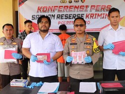 2 Pengedar Uang Palsu Modus Top Up Saldo e-Wallet Dibekuk Polres Bungo