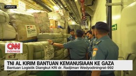 VIDEO: TNI AL Kirim Bantuan Kemanusiaan ke Gaza