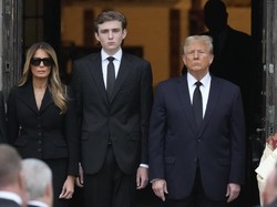 Anak Donald Trump Muncul di Hadapan Publik, Tingginya Lewati Sang Ayah
