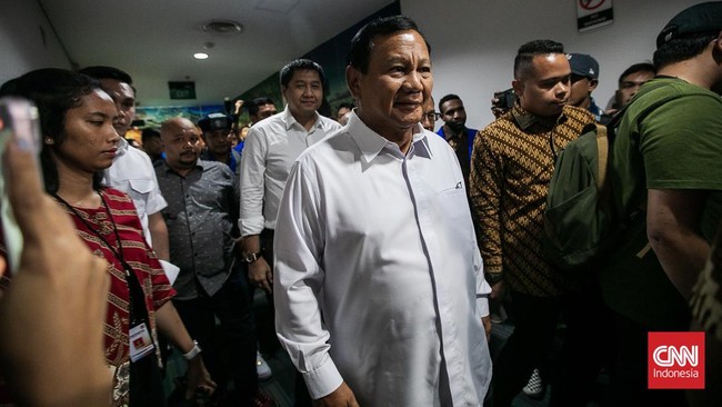 Presiden terpilih sekaligus Menteri Pertahanan Prabowo Subianto didoakan agar diberi kesehatan dan kesabaran untuk memimpin Indonesia nantinya.