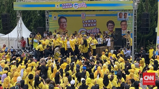 Partai Golkar masih punya kans untuk meraih kursi DPR paling banyak hasil Pemilu 2024 meski PDIP unggul secara jumlah suara.