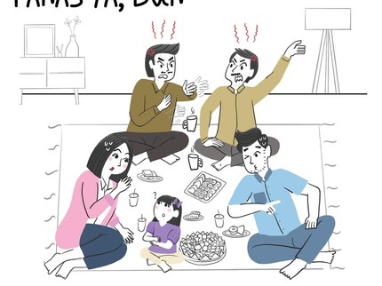 Arisan Keluarga Jadi Panas ya, Bun