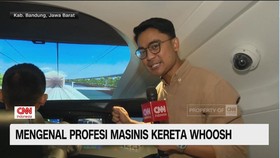 VIDEO: Mengenal Profesi Masinis Kereta Whoosh