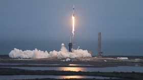 FOTO: Detik-detik Astronaut Pertama Turki Terbang ke Angkasa