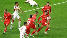 Hasil Piala Asia: Diwarnai Kartu Merah, Palestina Tahan UEA 1-1