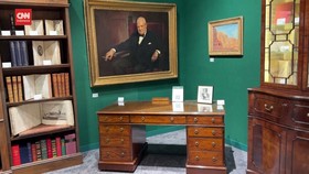 VIDEO: Memorabilia Winston Churchill Dipajang di New York