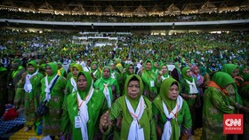 FOTO: Peringatan Harlah ke-78 Muslimat Nahdlatul Ulama di SUGBK
