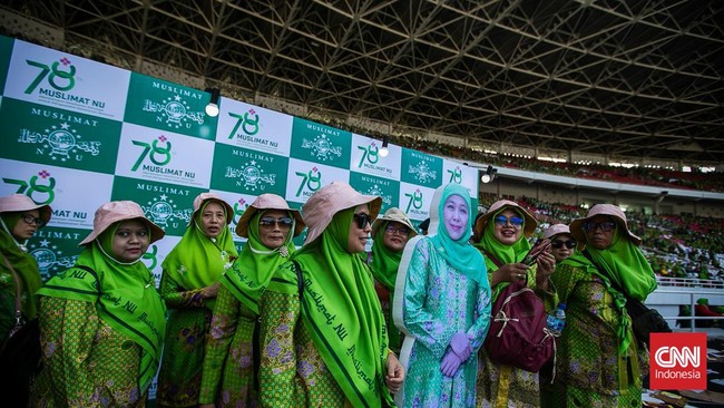 Ketua PW Muslimat NU Jatim Nyai Hj Masruroh Wahid mengajak seluruh kader Muslimat NU memilih pada 14 Februari 2024.