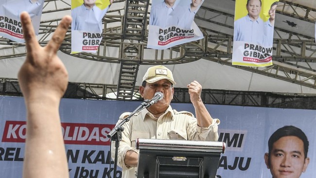 Prabowo mengatakan para pemimpin harus kembali bersatu demi rakyat meski pernah bersaing dalam kontestasi.