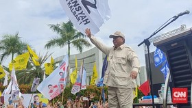 Prabowo: Yang Bilang Rakyat Tak Minta Makan, Otaknya Agak Lamban