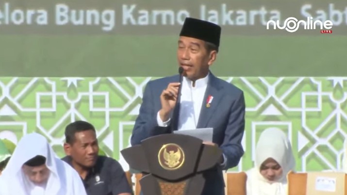Presiden RI Jokowi (Tangkapan Layar Youtube)