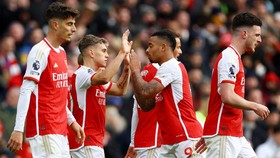 Hasil Liga Inggris: Arsenal Bantai Crystal Palace 5-0