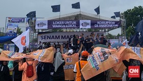 Anies Kampanye Akbar Perdana di Tangerang Bareng Eks Gubermur Banten