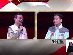Gara-gara Greenflation, Gibran-Mahfud Saling Serang dalam Debat