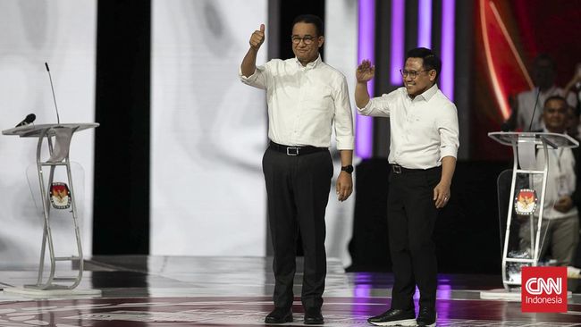 Anies Baswedan-Muhaimin Iskandar (Cak Imin) Defeated in East Java According to Quick Count Results