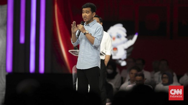 Gibran membeberkan sejumlah istilah dalam debat cawapres kedua yang digelar KPU di JCC pada Minggu (21/1) malam.