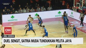 VIDEO: Duel Sengit, Satria Muda Tundukkan Pelita Jaya