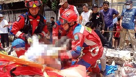 Tembok SPBU Sebelum Roboh Tewaskan 3 Orang Sudah Retak