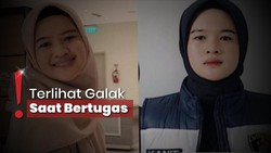 Viral Polwan Berhijab, Sosok Ipda Febryanti Banyak Dipuji Rekannya