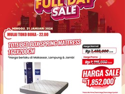 Beli Kasur di Transmart Full Day Sale Bertabur Diskon, Buruan Cek!