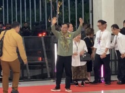 Momen Kedatangan Mahfud di JCC Senayan, Disusul Ganjar Pranowo