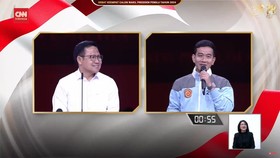 VIDEO: Gibran Sindir Cak Imin Baca Catatan di Debat Cawapres