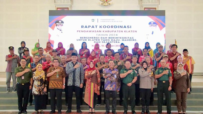 Bupati Klaten Dorong Perwujudan Pemerintahan yang Bersih dan Akuntabel