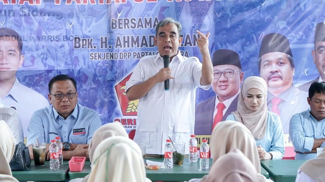Sekjen Gerindra menyatakan akan membuktikan tudingan penggelembungan suara untuk Prabowo-Gibran itu adalah hal yang tak benar.