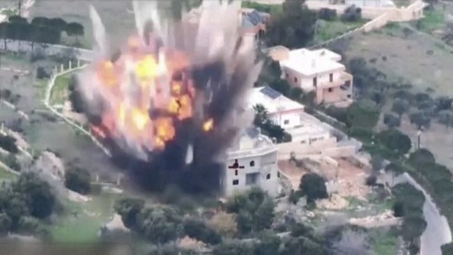 Makin Panas! Potret Israel Hujani Rudal ke Lebanon