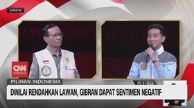 VIDEO: Dinilai Rendahkan Lawan, Gibran Dapat Sentimen Negatif