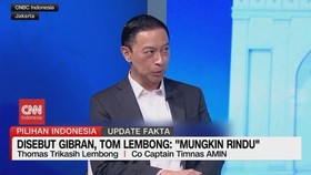 VIDEO: Disebut Gibran, Tom Lembong: 