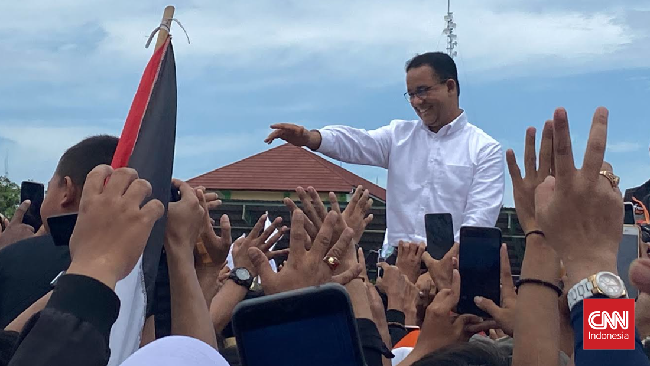 Kepala Desa Martopuro, Rianto membeberkan alasan membatalkan izin penggunaan lapangan untuk lokasi kampanye akbar pasangan Anies-Cak Imin.