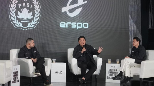 Ketua Umum PSSI Erick Thohir tidak ingin federasi sepak bola Indonesia cengeng dan manja dalam urusan pendanaan.