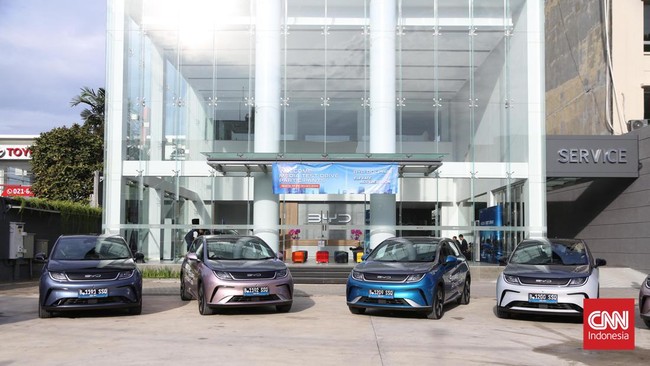 BYD Motor Indonesia sudah mengimpor 1.500 mobil listrik untuk memenuhi pesanan konsumen sejak Januari-April.