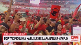 VIDEO: PDIP Tak Pedulikan Hasil Survey Suara Ganjar-Mahfud