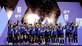 FOTO: Inter Juara Piala Super Italia 3 Kali Beruntun