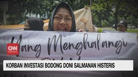 VIDEO: Korban Investasi Bodong Doni Salmanan Histeris