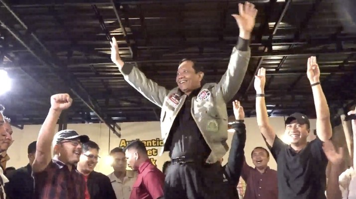 Mahfud MD dalam acara Tabrak Prof! Semarang (Tangkapan layar Youtube Mahfud MD Official)