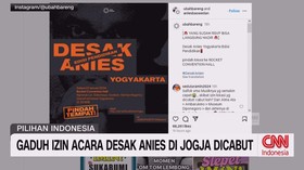 VIDEO: Gaduh Izin Acara Desak Anies di Jogja Dicabut