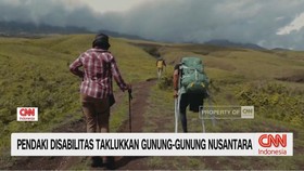 VIDEO: Pendaki Disabilitas Taklukkan Gunung-Gunung Nusantara