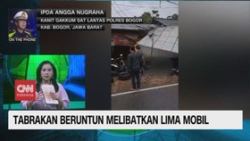 VIDEO: Tabrakan Beruntun di Puncak Bogor, Libatkan Lima Kendaraan