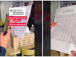Viral Kuli WNI di Korea Pamer Slip Gaji, Isinya Bikin Melongo