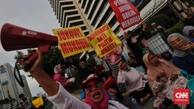 1.197 Aparat Amankan Aksi Demo di KPU dan Bawaslu Hari Ini