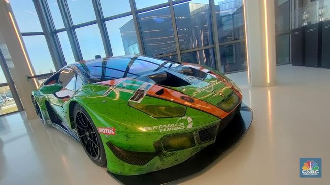 Top! Oli Made In Indonesia Digunakan Supercar Lamborghini