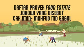 INFOGRAFIS: Daftar Proyek Food Estate Disebut Cak Imin-Mahfud MD Gagal