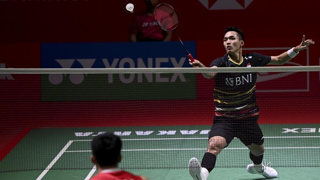 Jonatan Christie gagal melaju ke babak 16 besar French Open 2024 usai kalah dalam pertarungan tiga gim dari wakil Taiwan Wang Tzu Wei, Selasa (5/3).