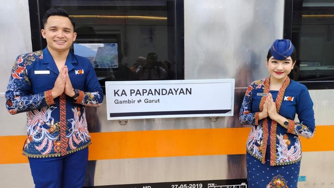 KAI meluncurkan tiga kereta baru, yakni KA Papandayan, KA Pangandaran, dan KA Malabar.