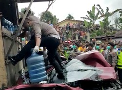 Sopir Tabrak Mobil-Motor 6 Tewas di Simalungun Jadi Tersangka-Positif Narkoba