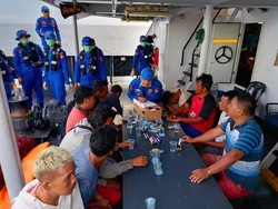 10 Korban Selamat Kapal Tenggelam di Sitaro 2 Hari Terombang-ambing di Laut